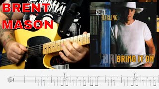 Video thumbnail for Brent Mason Solo - Keith Harling - It Goes Something Like This (TAB) by Levi Clay