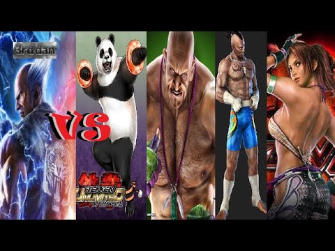 Heihachi vs Panda Marduck Bruce Christie | Tekken 6 | From 2dan to 3dan |