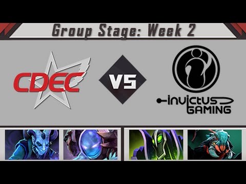 CDEC vs iG Game 1 - DPL Season 3: Week 2 - @Xyclopzz
