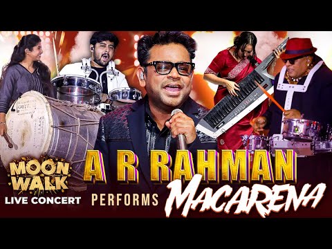 ARR's Electric Live Performance🤩Macarena - Carnatic and Namma ooru adi🔥🥁😍Fusion of the decade by ARR