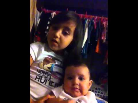 Jenice introducing her sister