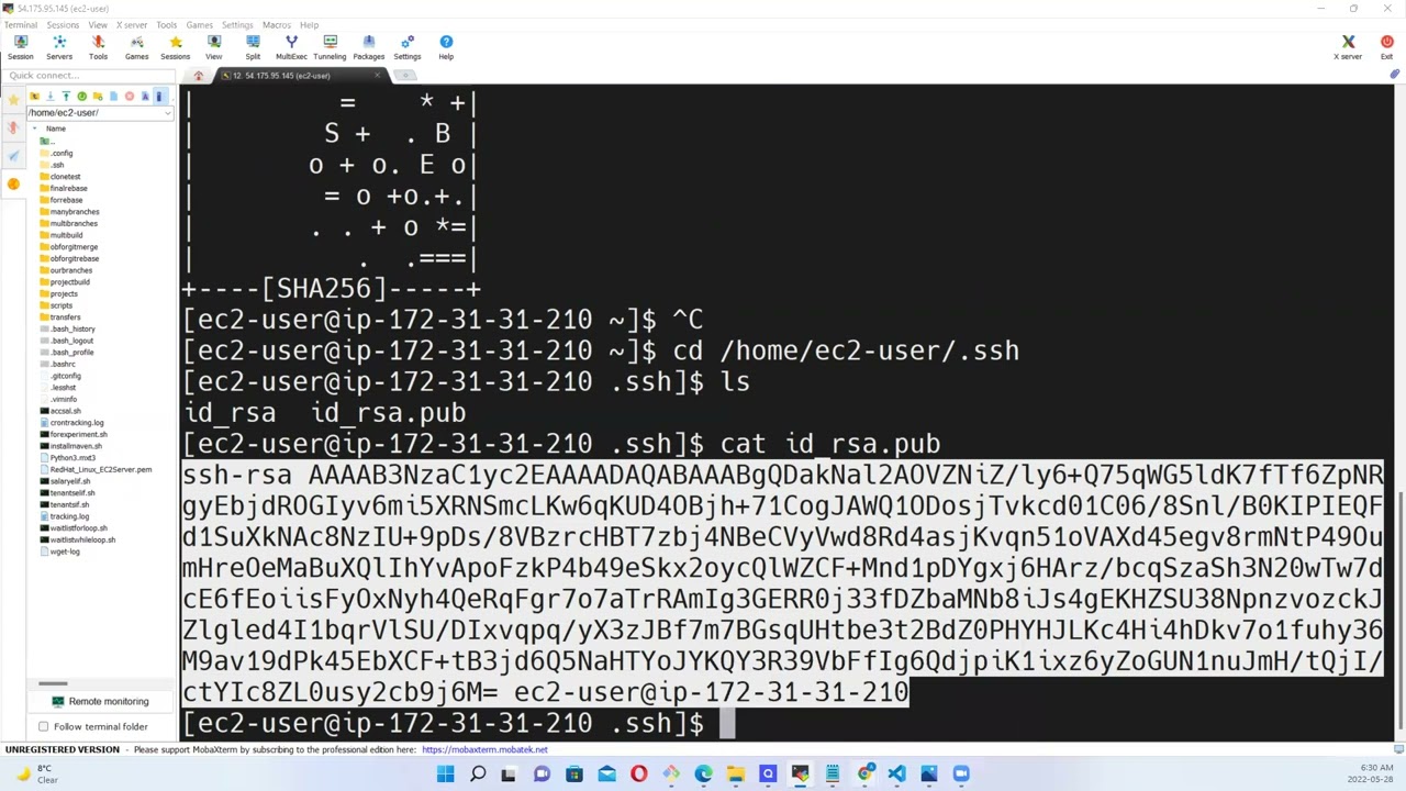 Create and Integrate a RSA SSH Key to GitHub
