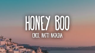 CNCO &amp; Natti Natasha - Honey Boo (Letra/Lyrics)