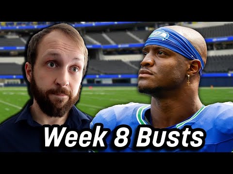 Roasting the Fantasy Football Busts of Week 8 - Busts Anonymous 2024