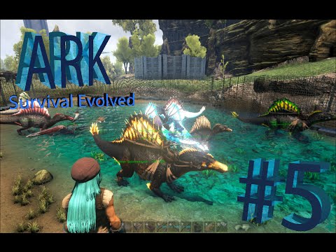 ARK: Survival Evolved Massive Spino Pen (EARLY ACCESS GAMEPLAY)