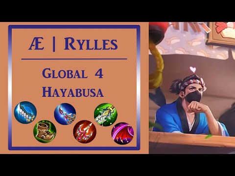 Top 4 Global Hayabusa Gameplay by Æ | Rylles w/ Powerless & Æ | 24. & PikaPikaML & Æ | Ryshley? | ML