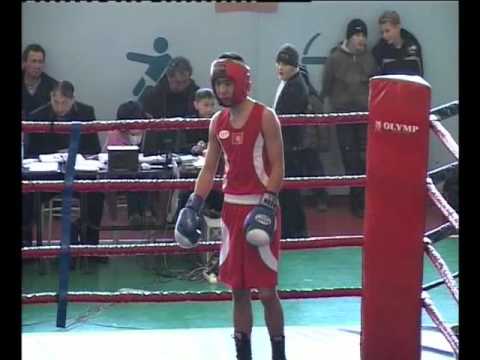 Спорт. Бокс. Чемпионат Кыргызстана-2009.  Омурбек Малабеков-Медер Мамакеев.