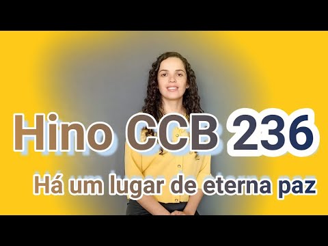 Hino CCB 236 - Há Um Lugar de Eterna Paz - Vany Magalhães