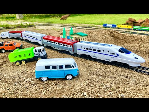 MODEL RAILWAY EP2 - ASMR ASSEMBLING A MINIATURE VERY FAST TRAIN MODEL - FENFA