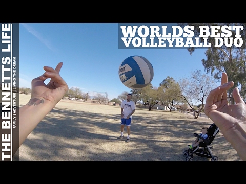 HOW TO PLAY VOLLEYBALL LIKE THE WORLDS BEST VOLLEYBALL DUO| YEAR 2, DAY 192