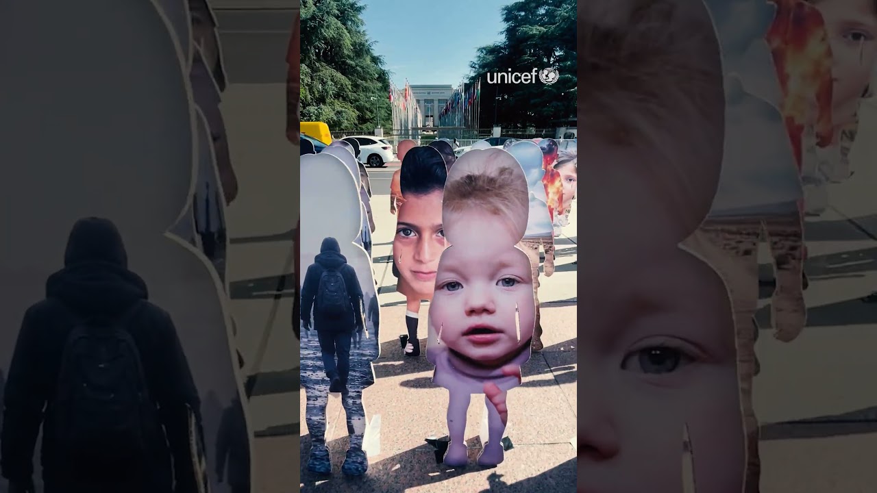 Millionen Kinder brauchen Schutz: UNICEF setzt ein Zeichen