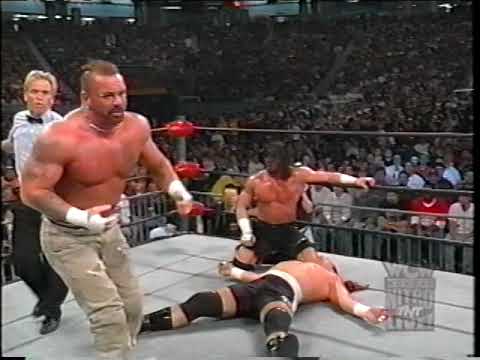 Chris Benoit & Steven 'Mongo' McMichael vs. Saturn & Riggs - WCW Nitro
