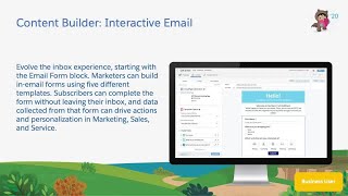 Content Builder: Interactive Email