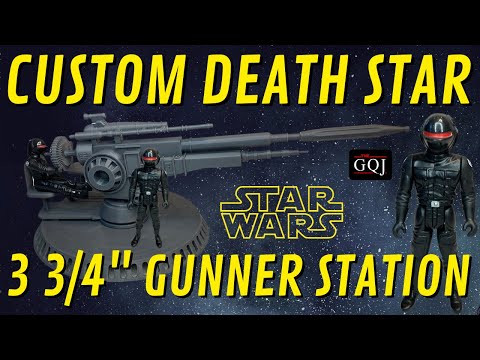 Custom 3 3/4" Action Figure Death Star Gunner Station - 3D Print Kit