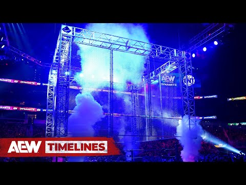 BRUTALITY! Cage Matches in AEW! | AEW Timelines