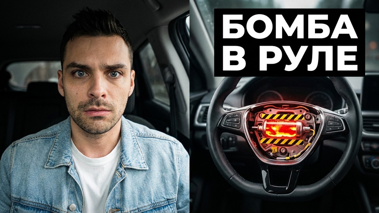 У тебя в руле может быть бомба - посмотри это видео