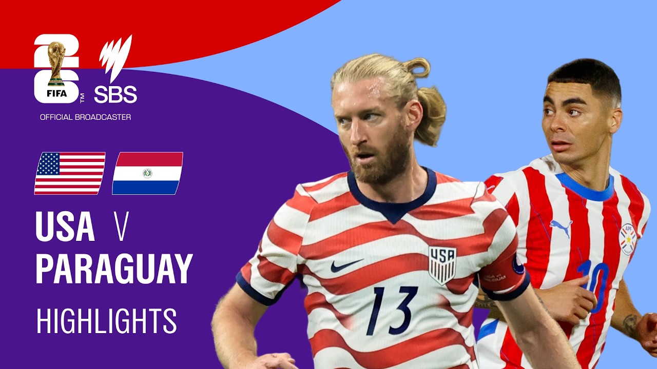 USA v Paraguay Highlights : FIFA World Cup 2026 Group D