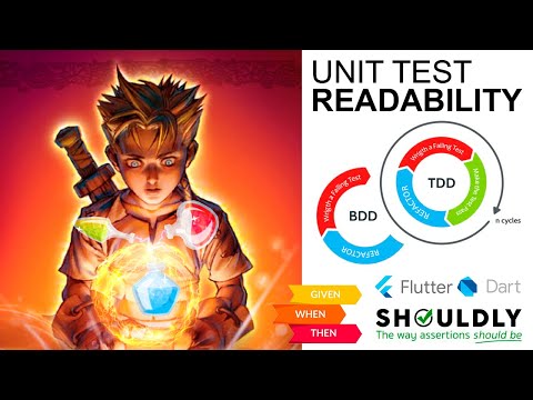 Readable Unit Tests in Dart/Flutter | BDD | Shouldly | Given When Then