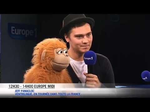 Le ventriloque Jeff Panacloc et Jean-Marc - Europe 1
