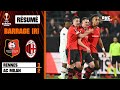 Résumé : Rennes 3-2 AC Milan (Q) - Ligue Europa (Barrage retour)