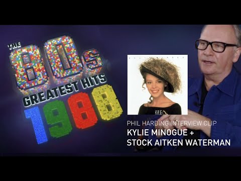 Kylie Minogue + Stock Aitken Waterman (Phil Harding interview clip - Greatest 80s Hits 1988)