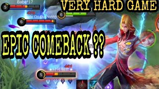 LING GAMEPLAY,IN NEW UPDATE,  EPIC COMEBACK ??,MOBILE LEGENDS BANG BANG