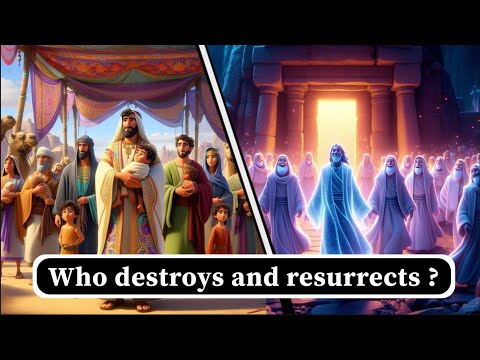 Who destroys and resurrects? #bible  