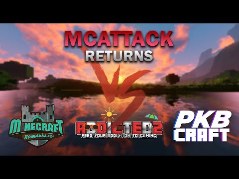 MCATTACK RETURNS | vs MC-RO, ADDICTED2, PKBCRAFT (Aegis, MCShield, ABD, BS, OVH Killed)