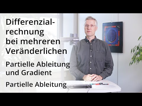 Differentialrechnung bei mehreren Veränderlichen - Partielle Ableitung