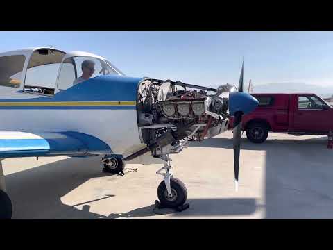 Navion 285hp Engine upgrade 1st Start up!