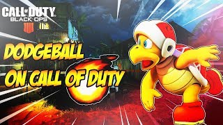 PLAYING DODGEBALL ON BLACK OPS 4 w/friends (Hilarious 😂)