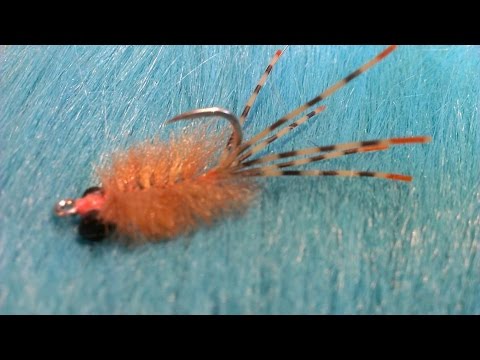 Martyn White ties the Fleeing Crab permit fly