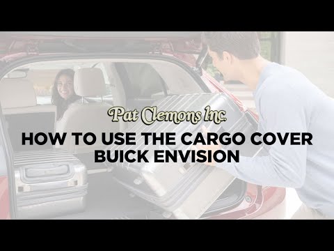 How To Use the Cargo Cover | Buick Envision How To Videos | Pat Clemons Inc.