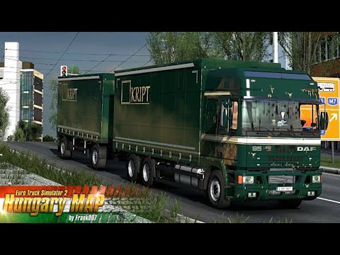 # 323 ★ Hungary Map  / DAF 95 Tandem ★ Euro truck Simulator 2