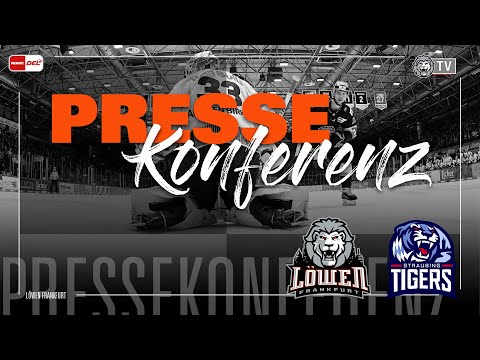 PK: Löwen Frankfurt - Straubing Tigers (24.11.2022)