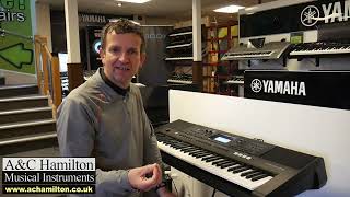 Video thumbnail for Yamaha PSR-E473 Overview by A&C Hamilton Musical Instruments