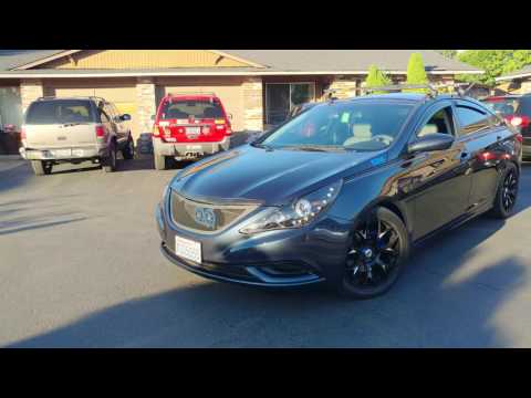 SPEC D TUNING black headlights on 2012 Hyundai Sonata GLS