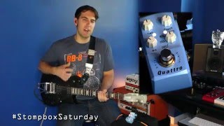Video thumbnail for Stompbox Saturday No.54 : Joyo Quattro Delay (Ironman Series Pedal Demo) by Sean Pierce Johnson