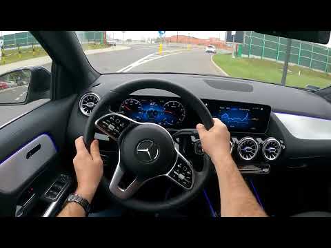 Mercedes GLA II 2021   1 3 163 HP   POV Test Drive Joe Black