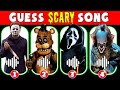 Guess Scary Movie Character by SONG | Recognize the scary SINGER |  Pennywise, FNAF, Michael Myers