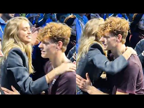 Sinner’s Emotional Hug with Girlfriend Laila Hasanovic after Winning Nitto ATP Finals 2025