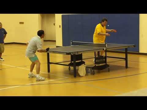 Luong Nguyen vs. Robert Trudell, Table Tennis Tournament, US Army Yuma Proving Ground, Arizona 00005
