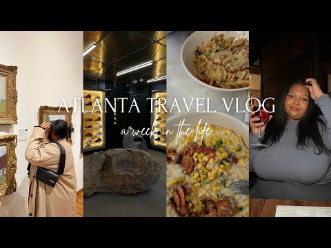 ATLANTA VLOG | First ever vlog (vintage shopping, soul food, & vibes)