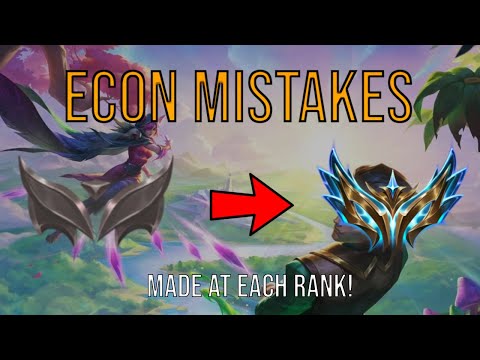 Econ mistakes from Iron to Challenger | TFT