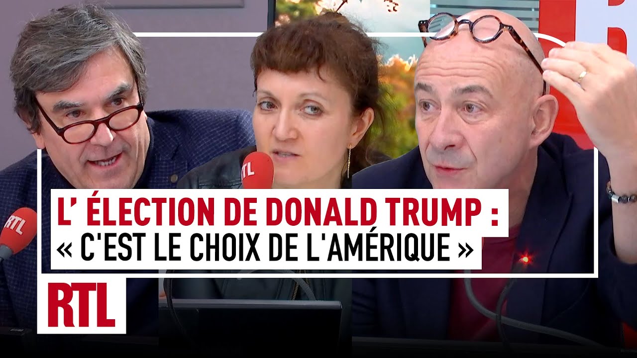Débat sur l'élection de Donald Trump : "C'est le choix de l'Amérique !"