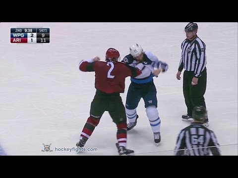 Chris Thorburn vs Luke Schenn