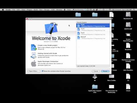 Objective-C on the Mac L1 - Starting out