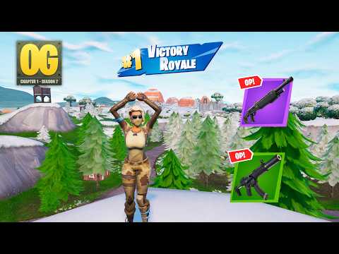 28 Kill Fortnite Solos "FORTNITE OG" | High Kill Fortnite OG Season 7 Gameplay (OG GRAPHICS)