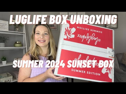 Luglife Box Unboxing | Summer 2024 Sunset Edition | #luglifebox | #lug