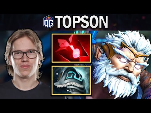 OG.TOPSON ZEUS WITH SHIVA'S - DOTA 2 7.27 GAMEPLAY